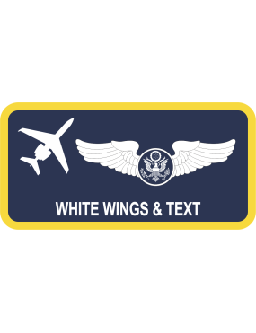 Image for 65 AS C-37 Navy Name Tag