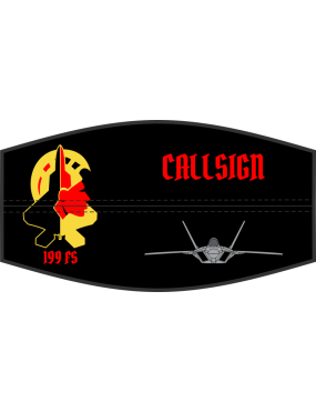 Image for 199 FS Visor Cover, Hickam AFB