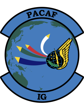 Image for HQ PACAF IG Inspector General Full Color Patch