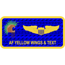 Image for 15 Wing Hawaiian Theme Name Tag
