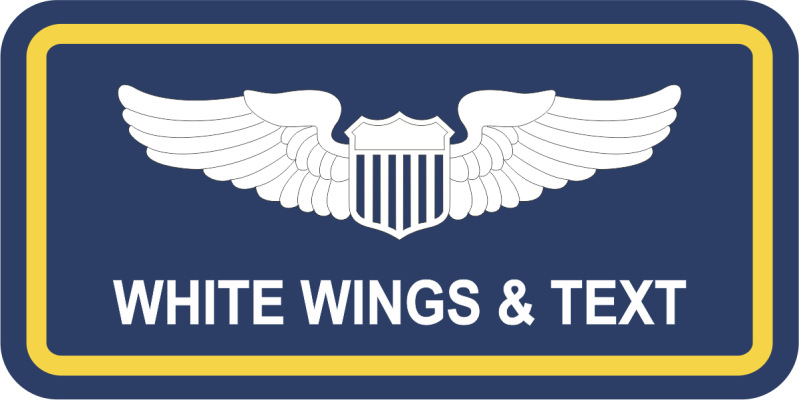 86 FWS Navy Name Tag