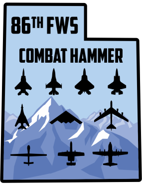 Image for 86 FWS Multiply Aircraft Combat Hammer Patch 2024