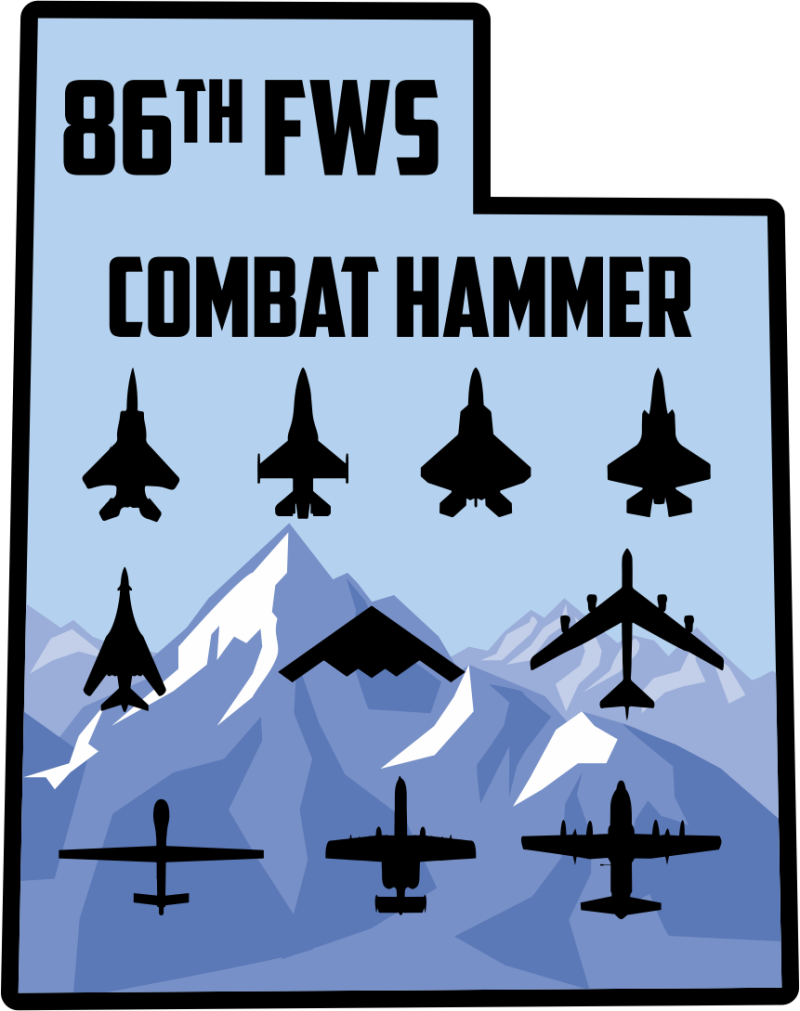 86 FWS Multiply Aircraft Combat Hammer Patch 2024