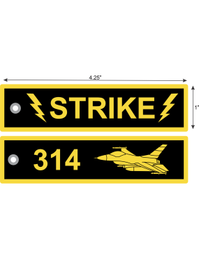 Image for 314 AMU Strike Key Chain