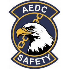 704 TG AEDC  Safety Full Color Patch