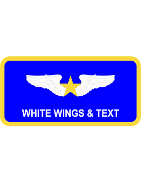 Image for Starbase Holloman Academy Blue Name Tag