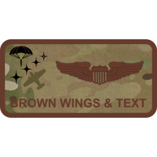 Image for 492 SOW OCP Name Tag - Maroon Star