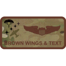 Image for 492 SOW OCP Name Tag - Maroon Star