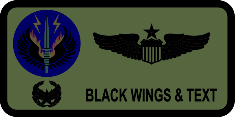 AFSOC SOACS Name Tag 