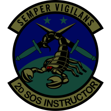 Image for 2 SOS Subdued Green Patch Instructor