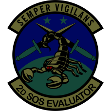 Image for 2 SOS Subdued Green Patch Evaluator