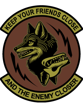 Image for 39 IOS Fox Keep Your Friends Close Patch