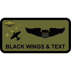 Image for 492 SOW OD Green Name Tag