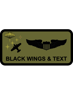 Image for 492 SOW OD Green Name Tag