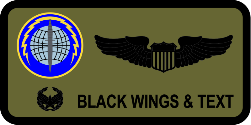 1 SOSS SQ Logo Name Tag