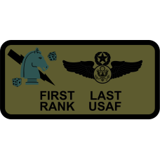 Image for 711 SOS Enlisted Facing Right Name Tag