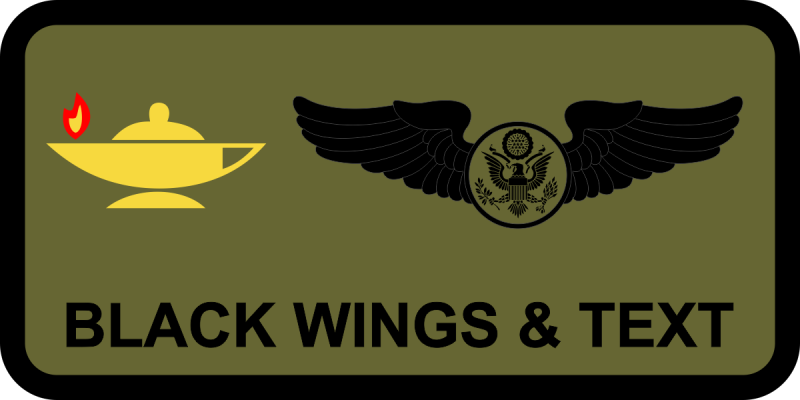 USAFSOS Name Tag