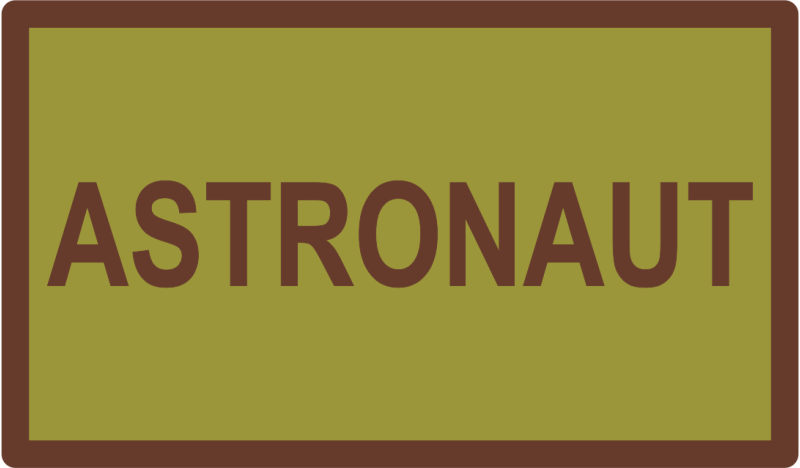 Astronaut OCP Duty Job Patch