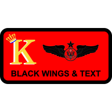 Image for 512 RQS K Crown Logo Name Tag