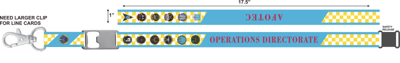 HQ AFOTEC Lanyard