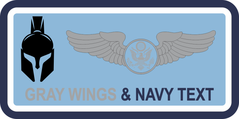 344 TRS Spartan Name Tag