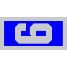 Image for 344 TRS Blue Circle 6 Pocket Tab