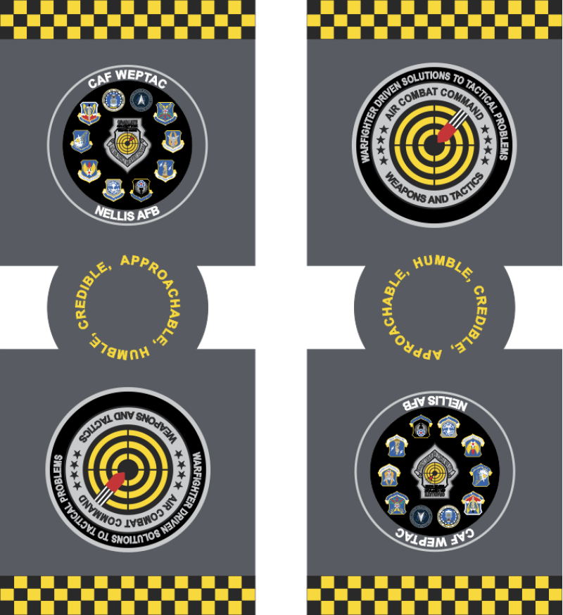 CAF WEPTAC 24 Koozie, Langley AFB