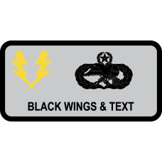 Image for 47 STUS Gray B-G Name Tag