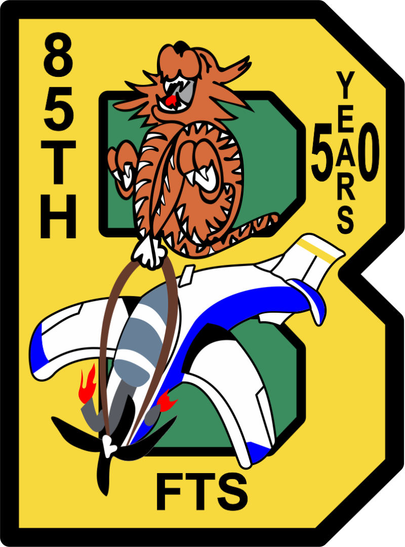 85 FTS Tiger B Flight 50 Anniv Patch