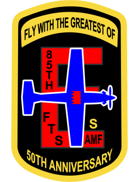 Image for 85 FTS E Flight 50th Anniv Patch