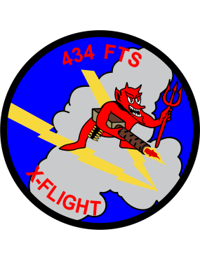 Image for 434 FTS X-Flight Patch
