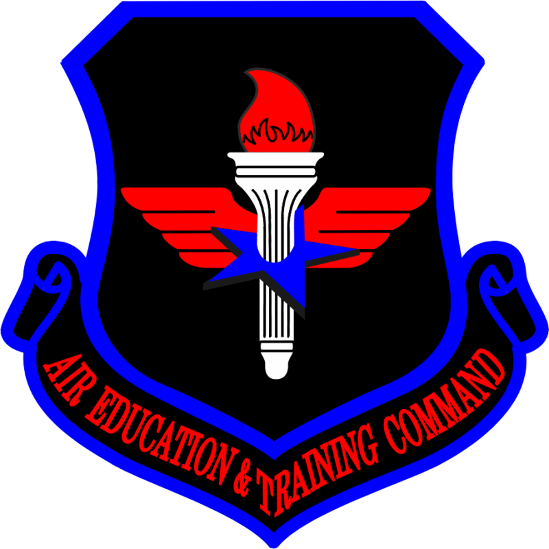 47 STUS AETC Black-Red-Blue Patch