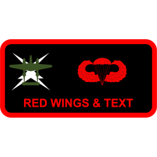 Image for 47 FTW Class SUPT 26-05 Black Background P-38/Lightning Name Tag