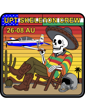 Image for 47 STUS XL Class 26-08 AU UPT Skeleton Crew Desert Colors Patch