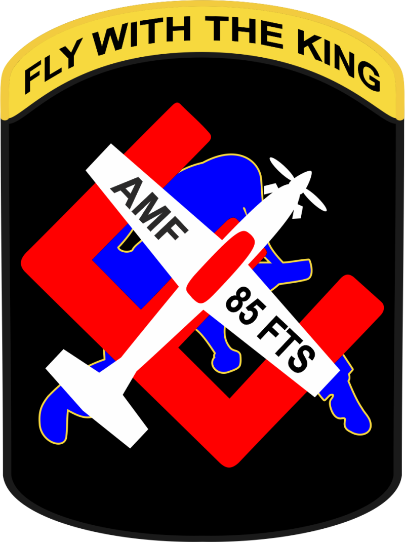 85 FTS Fly With The King Patch