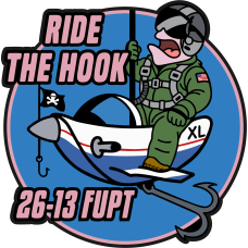 Image for Class 26-13 FUPT Ride The Hook Patch