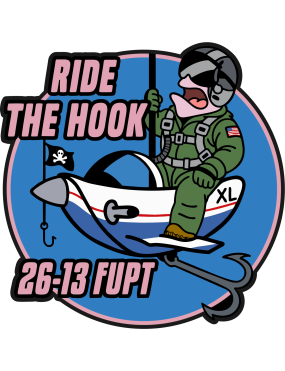 Image for Class 26-13 FUPT Ride The Hook Patch
