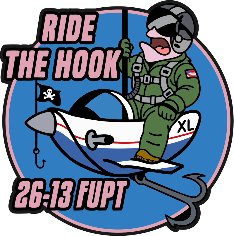 Class 26-13 FUPT Ride The Hook Patch