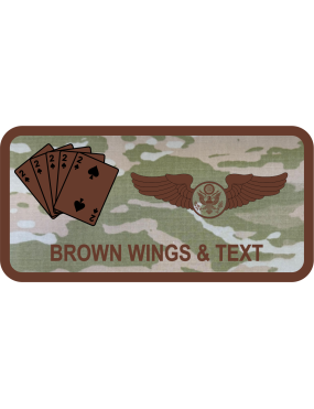 Image for 327 AS Card Logo OCP Name Tag