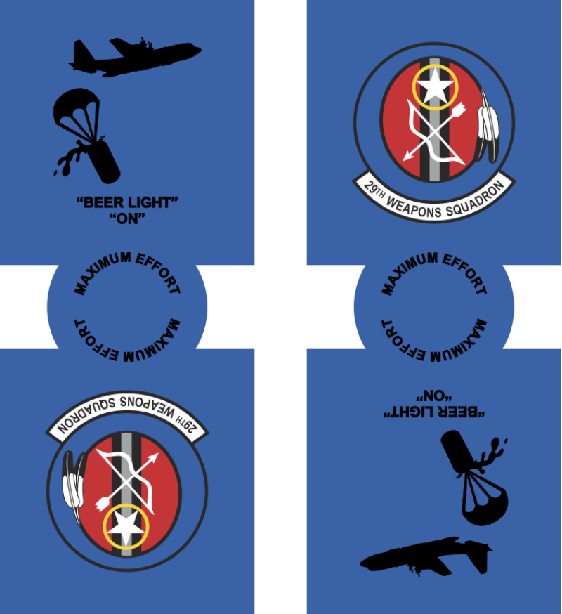 29 WPS Koozie, Little Rock AFB