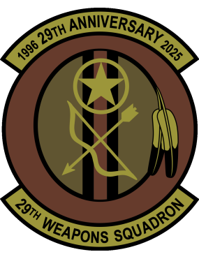 Image for 29 WPS Anniversary 1996-2025 OCP Patch
