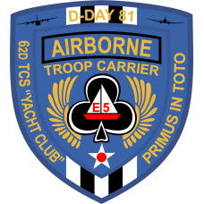 Image for 62 AS D-Day 81 Anniversary Patch