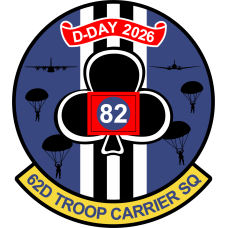 Image for 62 AS - 62D Troop Carrier Sq D-Day 2026 Patch