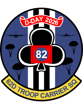 Image for 62 AS - 62D Troop Carrier Sq D-Day 2026 Patch