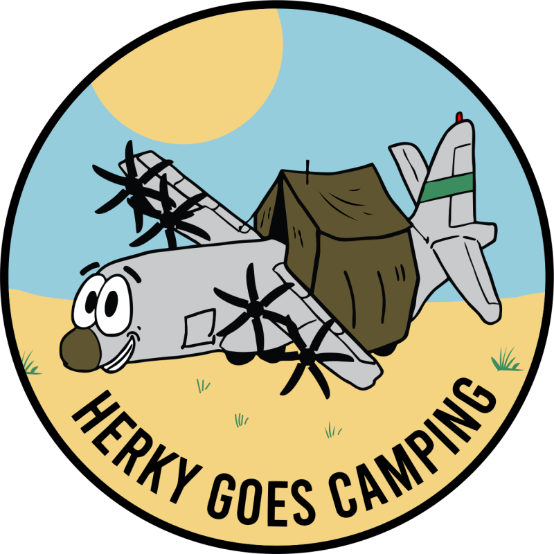 61 AS Herky Goes Camping Patch 