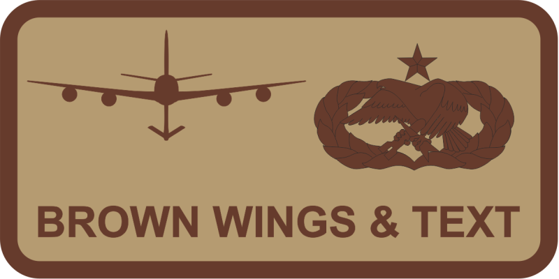 927 AMXS KC-135 Desert Name Tag