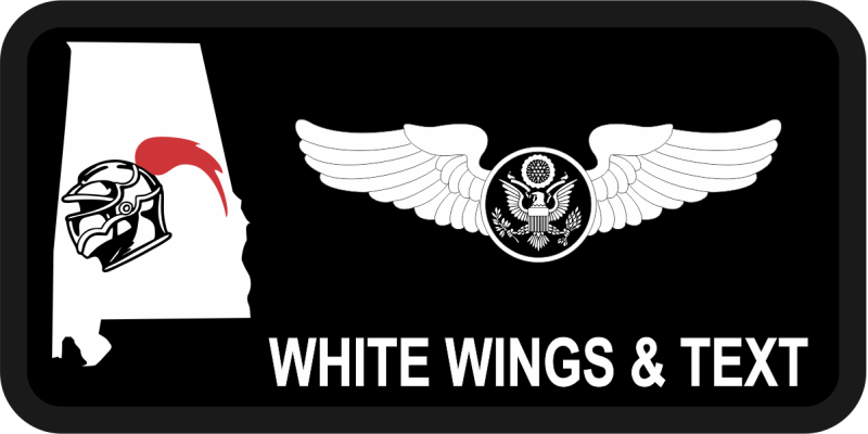 99 ARS Black Knight Black Name Tag