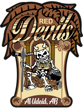 Image for 50 EARS Desert Al Udeid Emb Patch