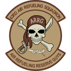 Image for 63 ARS Desert Skull Patch