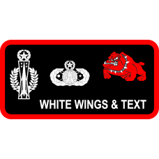 Image for 12 MS Bulldog Name Tag